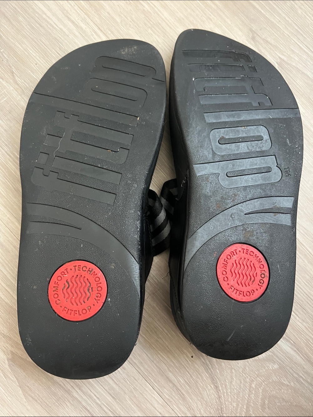 FitFlop Women's Walkstar Toe-Post Sandals Sz 9 summer vacation walking  beach - Picture 5 of 7